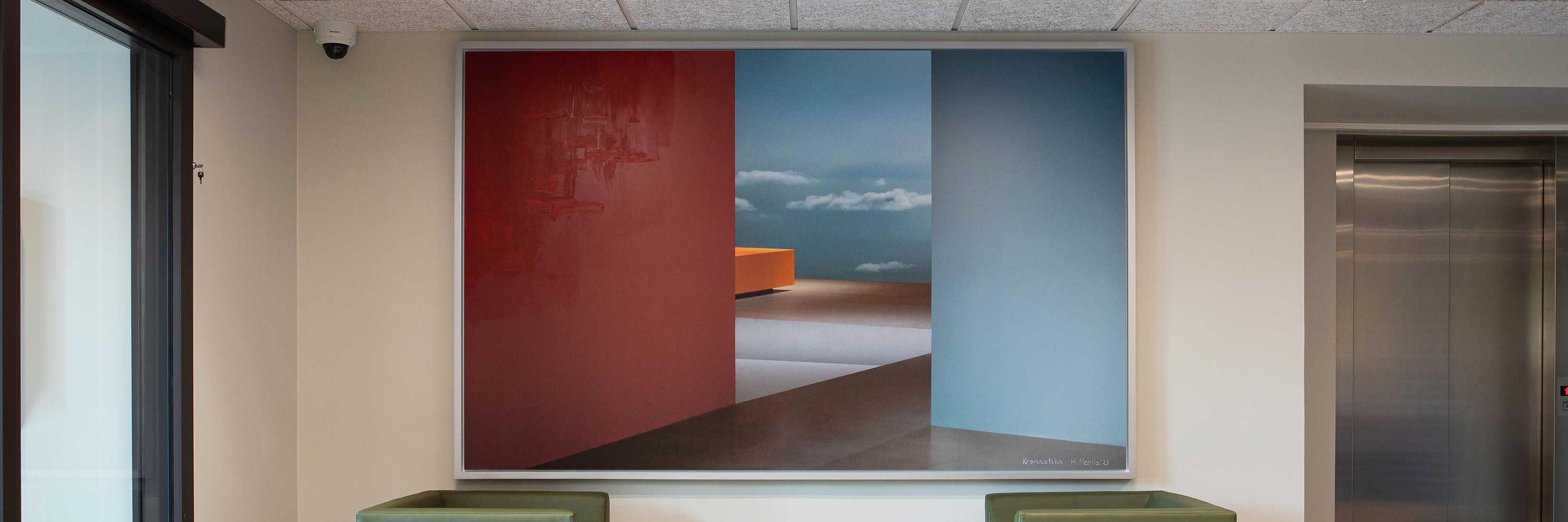 Jõgeva riigimaja "Kromaatika". Foto: Herkki Erich Merila