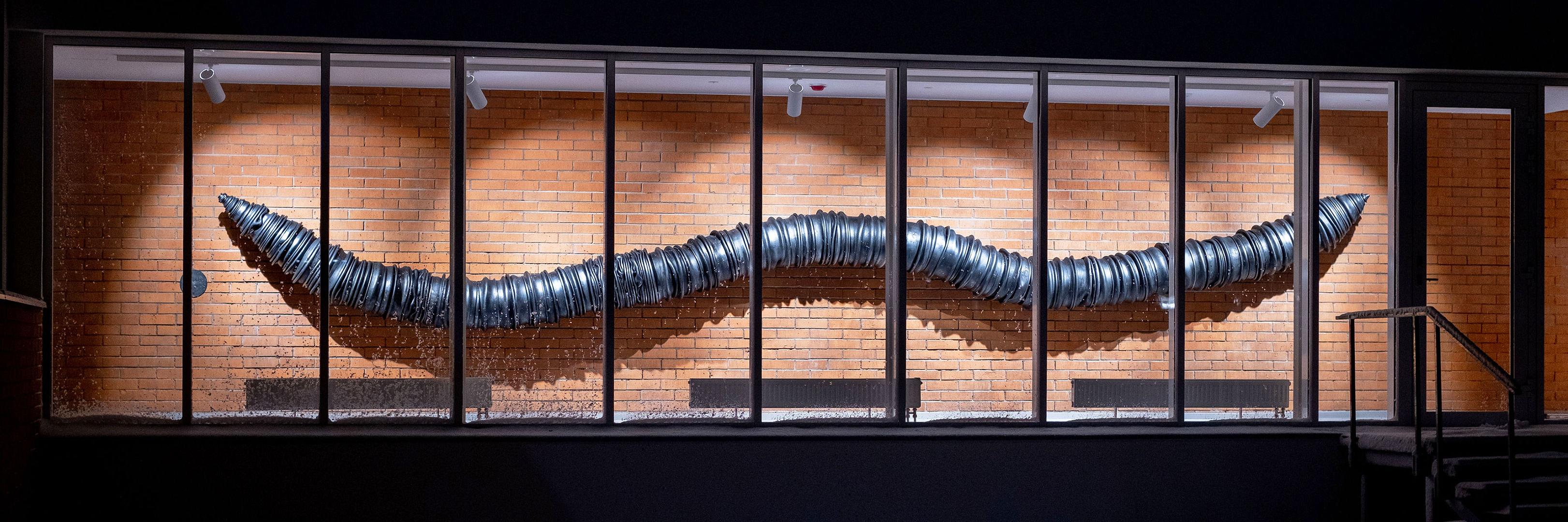 Fred Truusi sepistatud taies „Rauduss“. Foto: Ele Rieberg-Meiel. 