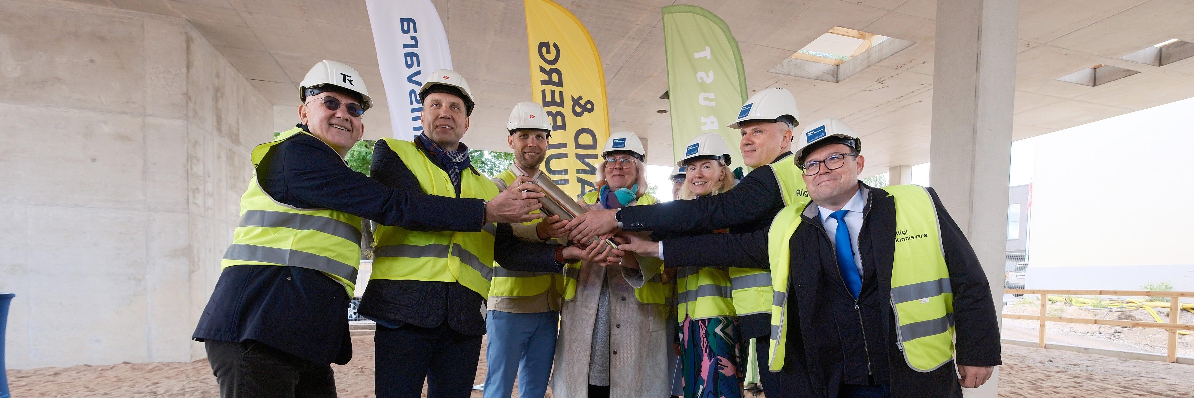 Tervikum sai nurgakivi. Foto: Hendrik Osula