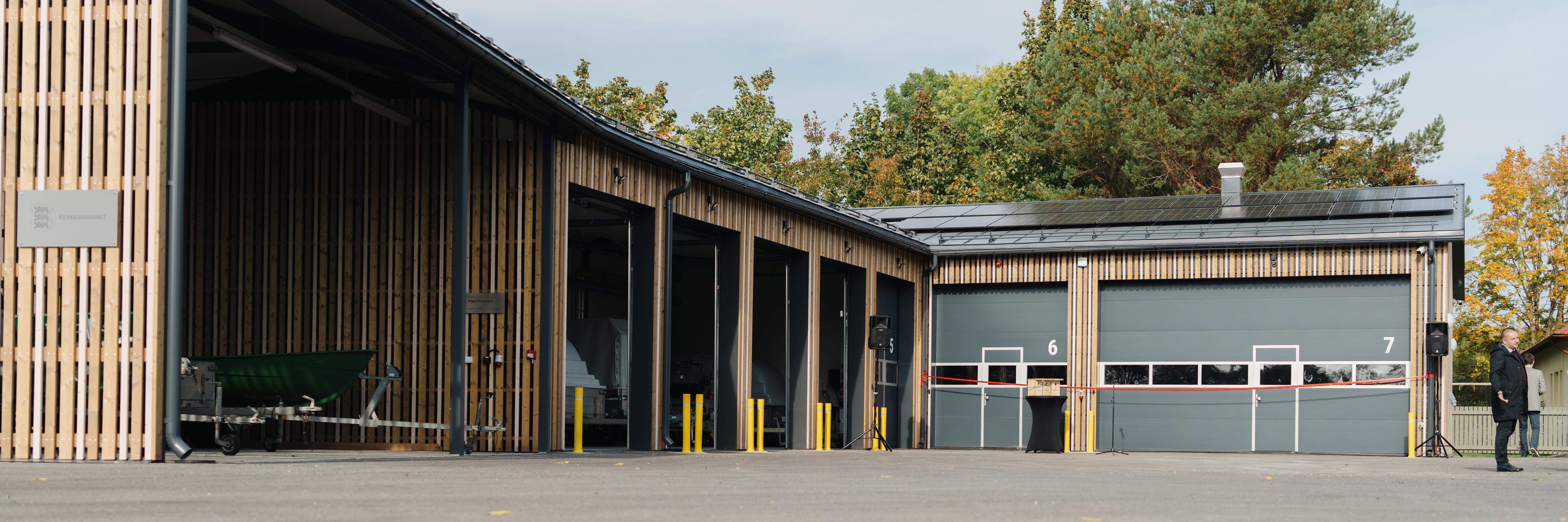 Keskkonnaameti tehnoloogiahoone avamine Jõgeval. Foto: Tanel Meos