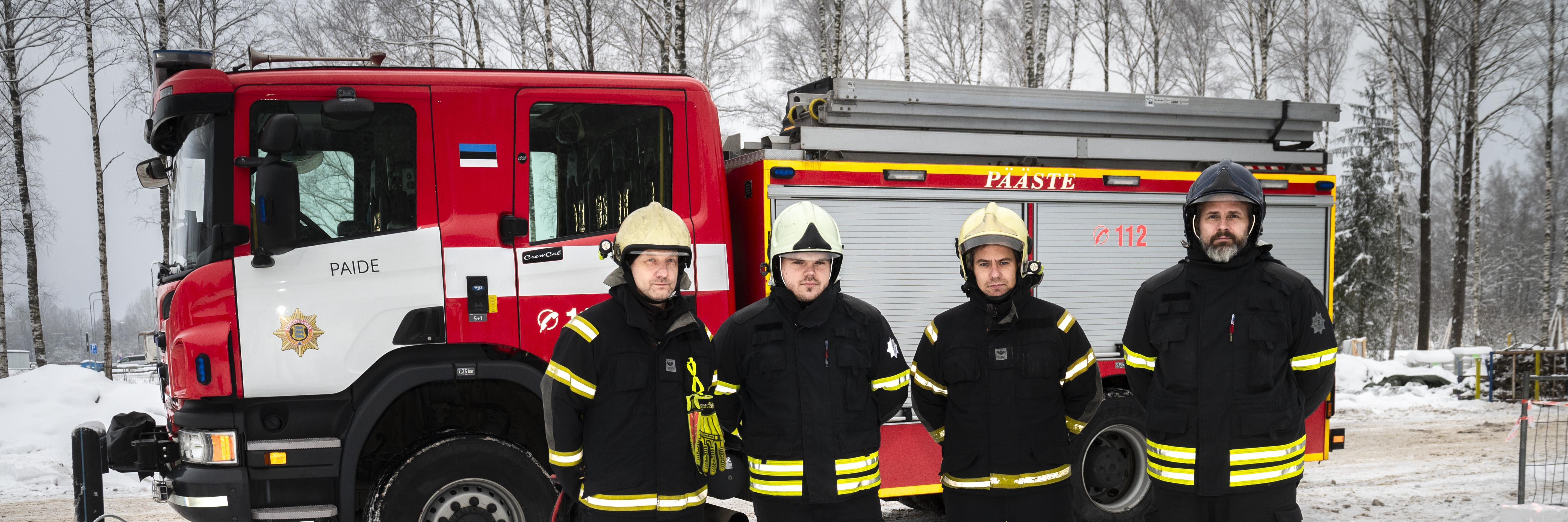 Paide päästekomando nurgakivi asetamine. Foto: Marko Mumm