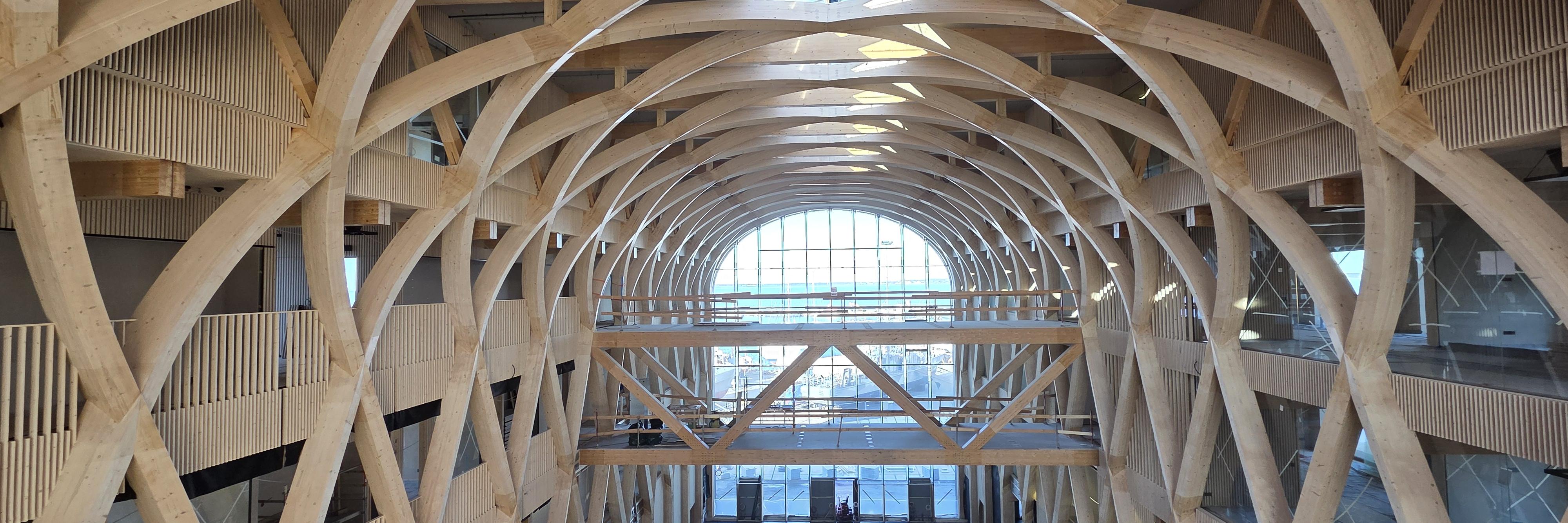 Loodusmaja Taru sisevaade. Foto: Kliimaministeerium.